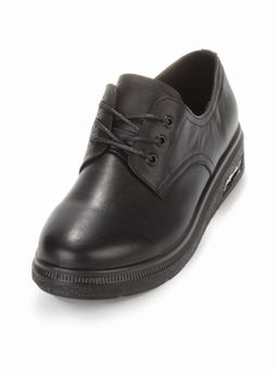 03-5312 BLACK Полуботинки женские (натуральная кожа) - No name фото 5