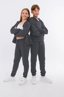 Детский спортивный костюм из футера трехнитки Happyfox