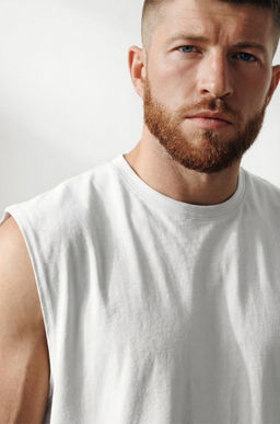 Мужская футболка оверсайз без рукавов Happyfox - Happy fox фото 5