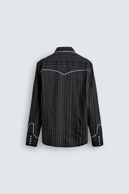 WESTERN SHIRT WITH PIPING - Zara фото 8