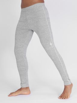 Комплект мужского термобелья без начеса светло-серого цвета 2214SS - FUYOUKAI фото 13