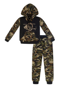 Костюм для мальчика хаки/черный экспедиция 747 (110, 60)