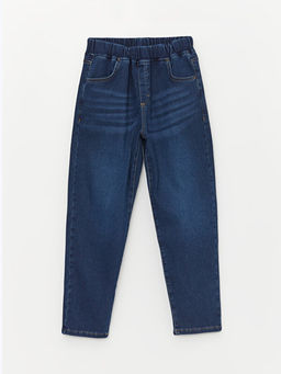 Beli Lastikli Erkek ?ocuk Jean Pantolon