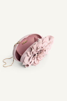 CLUTCH PIEL FLOR LIMITED EDITION / Rosa - Zara фото 4