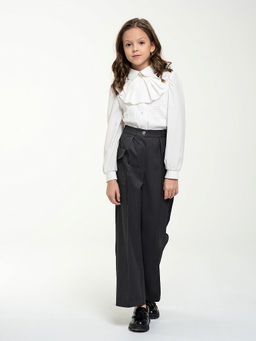 Школьные брюки для девочки Mooriposh, модель 0429