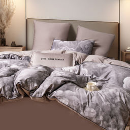 Комплект постельного белья Сатин Премиум на резинке CPAR054 180*200*30;160*200*30;140*200*30 Евро 4 Наволочки