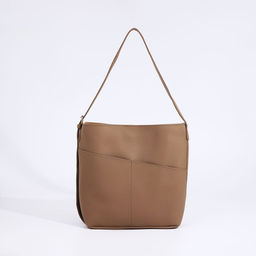 Сумка-тоут на магните, цвет бежевый