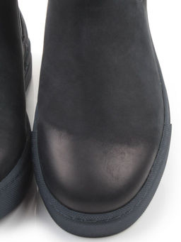 05-X30311A-7 INK. BLUE Ботинки демисезонные мужские (натуральная кожа, байка)