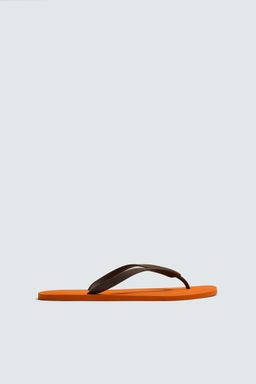 SANDALIA TIRAS / Naranja - Zara фото 4