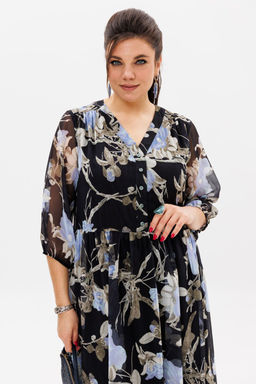 Платье ANELLI 1460 незабудка