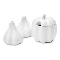 Солонка Walmer Garlic, цвет белый  фото 3