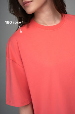 Женская футболка оверсайз Happyfox