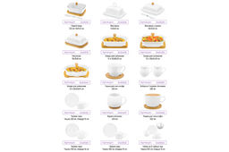 Вазочка под зубочистки + набор для специй 2 пр. 19,5*7*6 см 75 мл Ромбики на деревянной подставке - Elan gallery фото 20