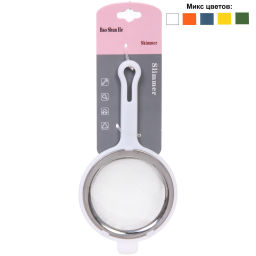 Цена за 5 шт. Сито металлическое в пластиковой оправе 9*17см