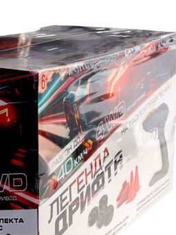 УЦЕНКА Машинка на пульте управления Легенда Дрифта, радиоуправление, полный привод, 40 км/ч, 2 комплекта колёс, 1:16, цвет белый