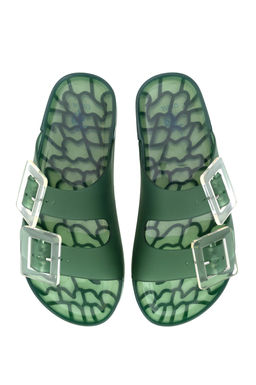 Kad_n Ye_il Terlik Sepette S_rpriz _ndirim