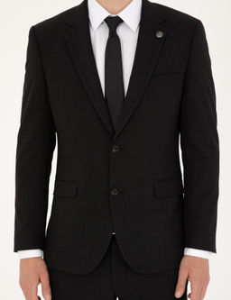 Antrasit Ex. Slim Fit Tak_m Elbise
