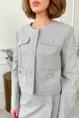 Жакет Rumoda 2188 серый  фото 5