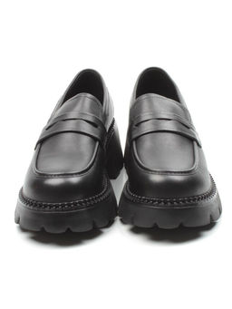 03-5938 BLACK Лоферы женские (натуральная кожа) - Фабричный китай фото 8