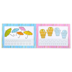 Многоразовая книжка с маркером Напиши и сотри. Узоры и штриховка, 12 стр. - Буква-ленд фото 2