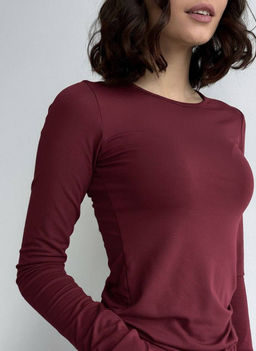 лонгслив вискоза легкая качества пенье, кофе - Knitka wear фото 39