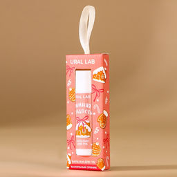 Бальзам для губ «Зимняя сладость», 10 г, аромат ванильного пряника, URAL LAB