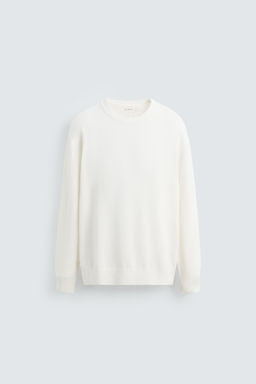 COTTON-HEMP SWEATER - Zara фото 7