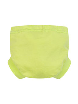 Комплект детский салатовый мишка с ромашками 706п (92, 56)