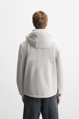 HOODED TECHNICAL JACKET - Zara фото 13