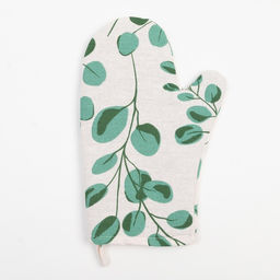 Варежка-прихватка Доляна «Эвкалипт» 20×27 см, 100% хлопок, ватин 250 г/м²