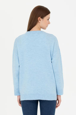 Женский синий свитер - U.s. polo assn фото 12
