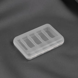 Цена за 10 шт. Органайзер для рукоделия, 5 отделений, 8.1×5.5×1.7 см, прозрачный