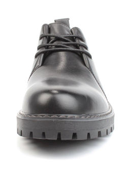 03-DYL76-D1 BLACK Полуботинки женские (натуральная кожа)