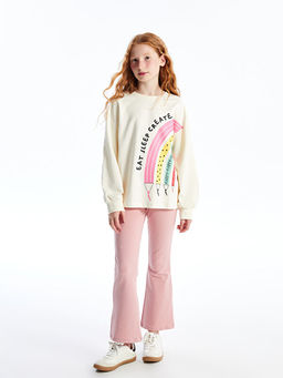 Beli Lastikli ?spanyol Pa?a K?z ?ocuk Tayt