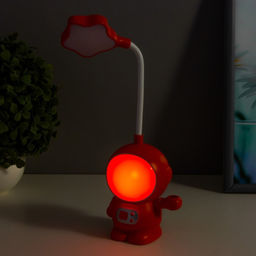 Настольная лампа «Астронавт» МИКС LED 3 Вт USB АКБ 9×7×21 см RISALUX