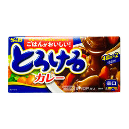 Соус Карри Пикантный Микс (острый) S and B S&B, Япония, 144 г Акция