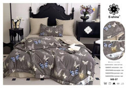 Одеяло Boris E-Shine Мако-Сатин с простыней и наволочками ODBORMS002 Евро