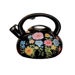 Цветы Чайник 3,0л со свистком (INTEROS) 25013