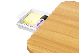 Складной столик для компьютера 60*40*26 см "Орех"