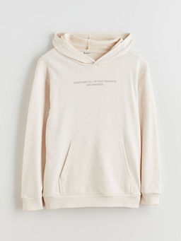 Kap??onlu Erkek ?ocuk Sweatshirt