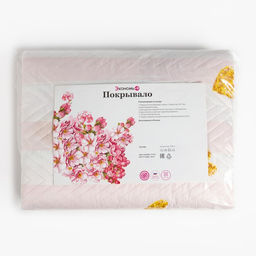 Покрывало евро макси Экономь и Я Golden hearts 240*2105см, 100% полиэстер, 190гр/м2  фото 4