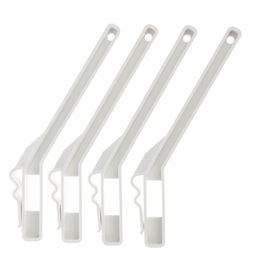 Цена за 2 шт. Сушилка на батарею Kuber Home, комплект 4шт, белая 452-142