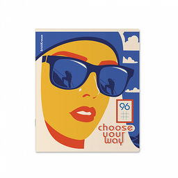 Цена за 5 шт. Тетрадь общая ученическая ErichKrause Choose Your Way, 96 листов, клетка, матовая ламинация_MIX-PACK  фото 5