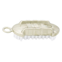 Щетка для рук пластмассовая "Malta" 11см, бежевый (Россия)