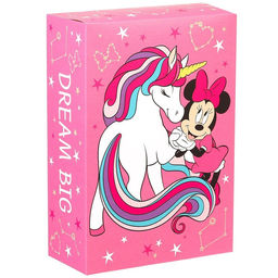 Цена за 2 шт. Подарочная коробка, складная, 6×23×7.5 см, Минни Маус и Единорог