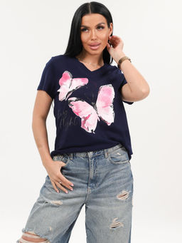 IV-CAPRIZ Поликсена - футболка чернильный