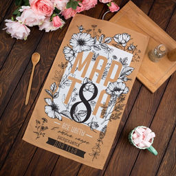 Цена за 2 шт. Полотенце кухонное Все цветы для тебя 34?60 см