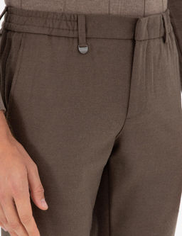 Kahverengi Ex. Slim Fit Kuma_ Pantolon - Pierre cardin фото 5