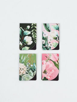 Подарочный набор, ежедневник А5, магнитные закладки, ручка Расцветай от счастья