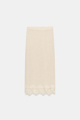 FALDA R?STICA CROCHET / Arena - Zara фото 8